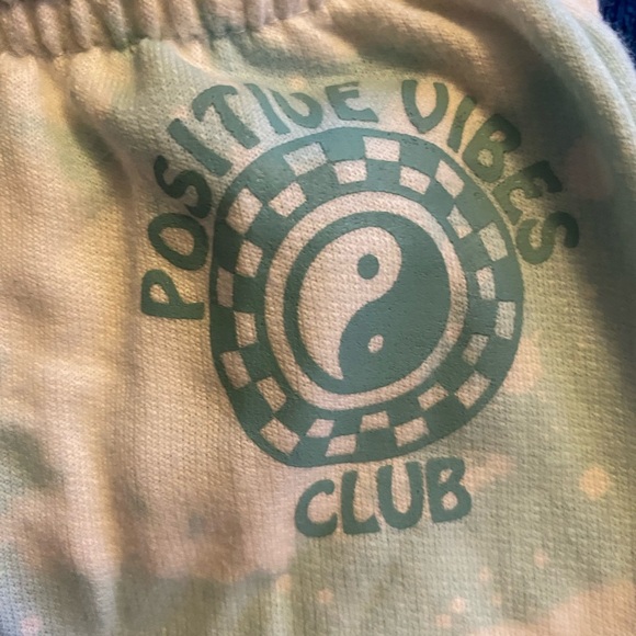 Garanimals Green and Cream Sweatpants with Relaxed Fit - Picture 4 of 4